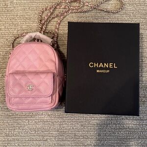 Pink Quilted Backpack – Designer Inspired